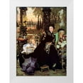 thumbnail image 1 of Tissot, James 14x18 White Modern Wood Framed Museum Art Print Titled - The Widow, 1 of 4