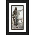thumbnail image 1 of Tissot, James 14x24 Black Ornate Wood Framed with Double Matting Museum Art Print Titled - Amos, 1 of 4