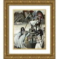 thumbnail image 1 of Tissot, James 15x17 Gold Ornate Wood Framed with Double Matting Museum Art Print Titled - Pharaoh and The Midwives, 1 of 4