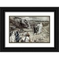 thumbnail image 1 of Tissot, James 18x13 Black Ornate Wood Framed with Double Matting Museum Art Print Titled - Get Thee Behind Me, Satan, 1 of 4