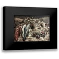 thumbnail image 1 of Tissot, James 18x14 Black Modern Framed Museum Art Print Titled - Holy Women Look On From Afar, 1 of 5
