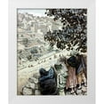 thumbnail image 1 of Tissot, James 26x31 White Modern Wood Framed Museum Art Print Titled - Disciples Pluck Corn On The Sabbath, 1 of 4