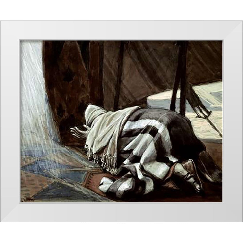 Tissot, James 31x26 White Modern Wood Framed Museum Art Print Titled ...