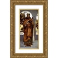 thumbnail image 1 of Tissot, James 9x14 Gold Ornate Wood Framed with Double Matting Museum Art Print Titled - Zephaniah, 1 of 4