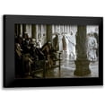 thumbnail image 1 of Tissot, James Jacques 18x13 Black Modern Framed Museum Art Print Titled - Woe Unto You Scribes and Pharisees, 1 of 5
