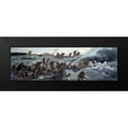 thumbnail image 1 of Tissot, James Jacques 24x10 Black Modern Framed Museum Art Print Titled - Egyptians Are Destroyed, 1 of 4