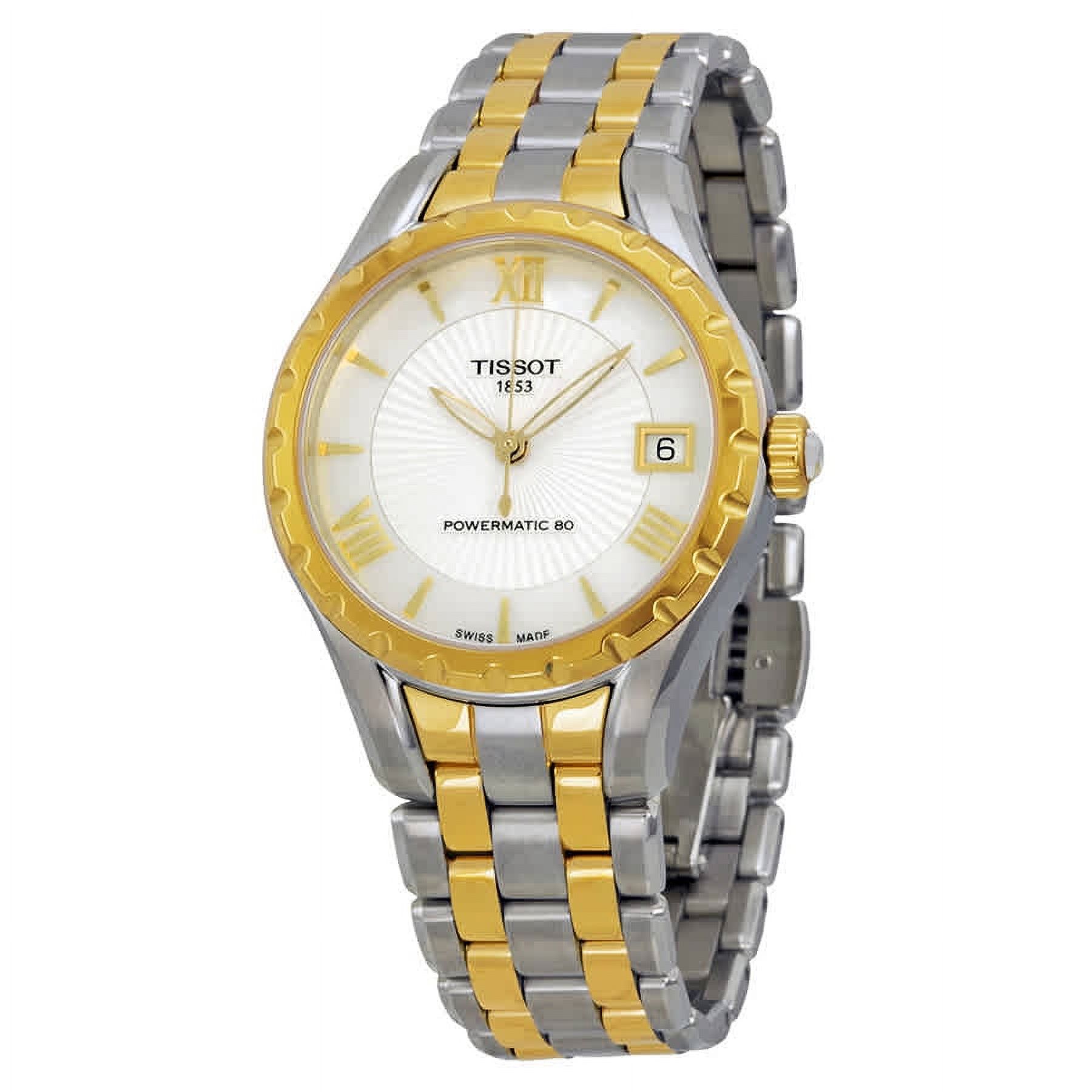 Tissot Lady 80 Automatic Mother of Pearl Dial Ladies Watch T0722072211800