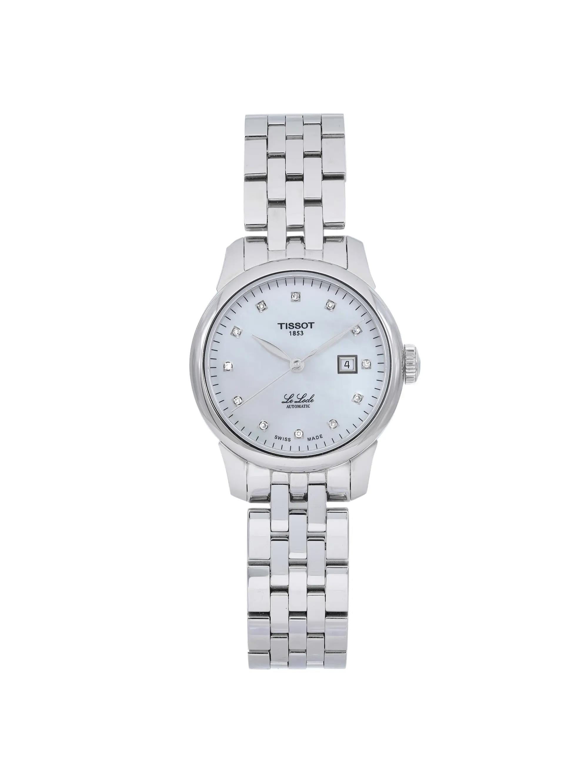 Tissot Le Locle 29mm Steel MOP Dial Quartz Ladies Watch T006  display picture 1