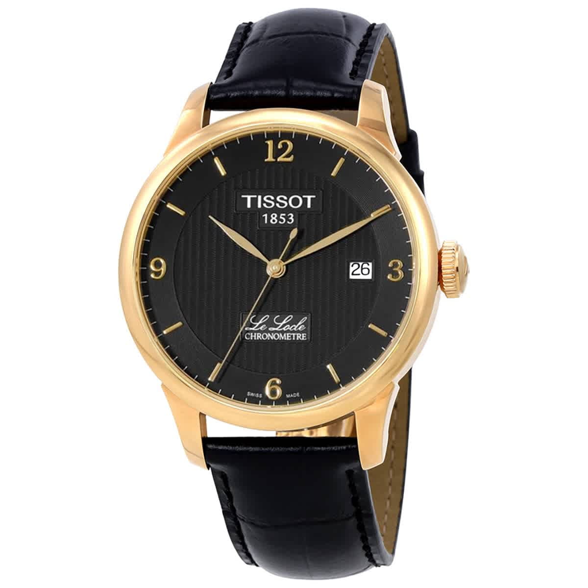 Tissot Le Locle Automatic COSC Black PVD Mens Watch Philippines Ubuy