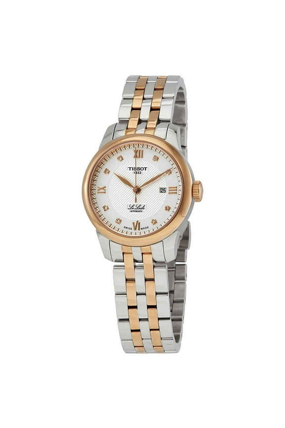 Le Locle Automatic Diamond Silver Dial Ladies Watch T006.207.22.036.00
