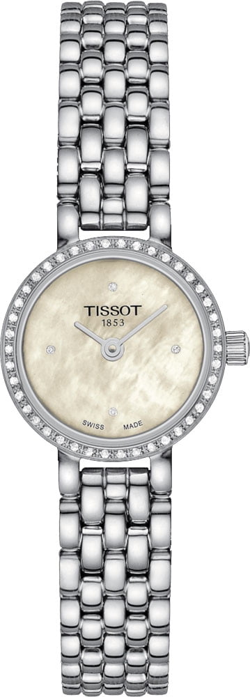 Tissot Mother of Pearl Diamond Bezel Watch Tissot - Lovely Round Mother of Pearl Diamond Dial &amp  main image 2