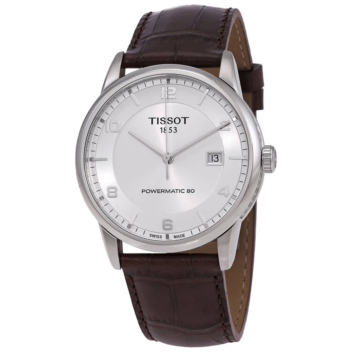 Luxury automatic silver dial men's watch sale