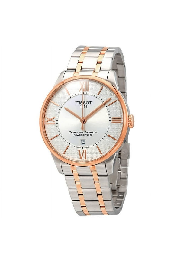 Men's Chemin Des Tourelles Powermatic 80 Automatic 42mm Watch T099.407.22.038.01