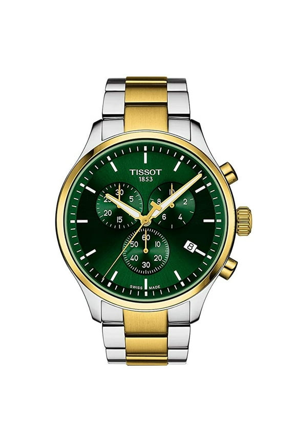 Men's Chrono XL Green Dial Watch - T1166172209100