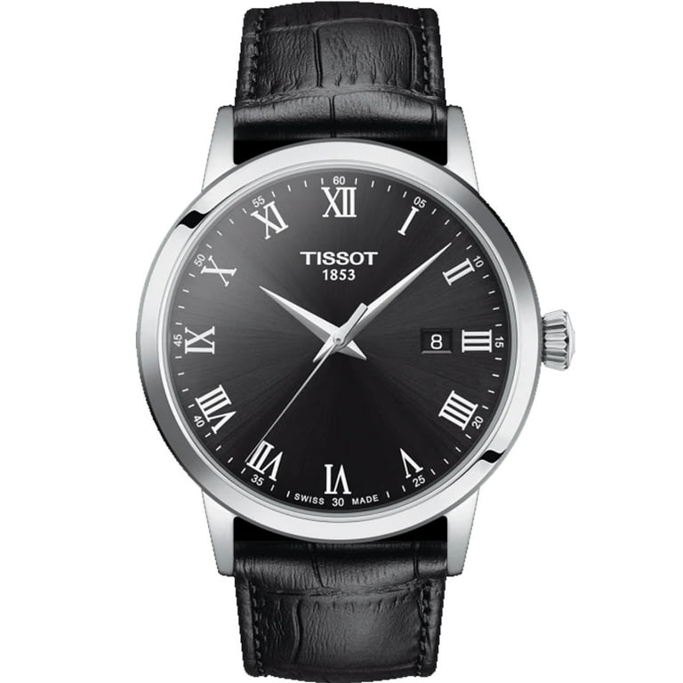 Tissot T-Classic Men's Watch, Quartz, Black Dial, T129.410.16