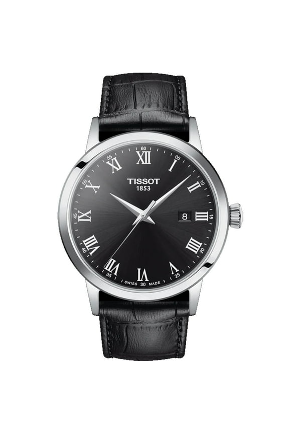Men's Classic Black Dial Watch - T1294101605300
