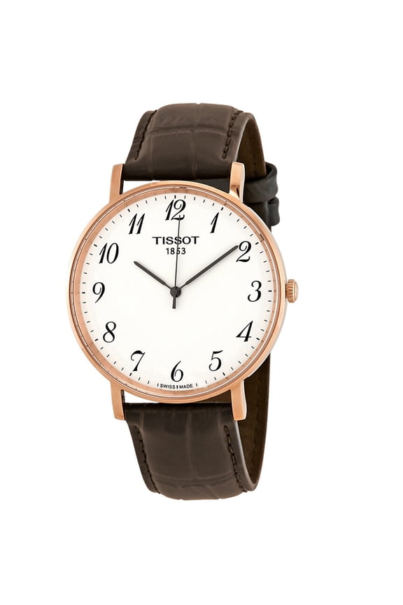 Men's Everytime Large White Dial Watch - T1096103603200