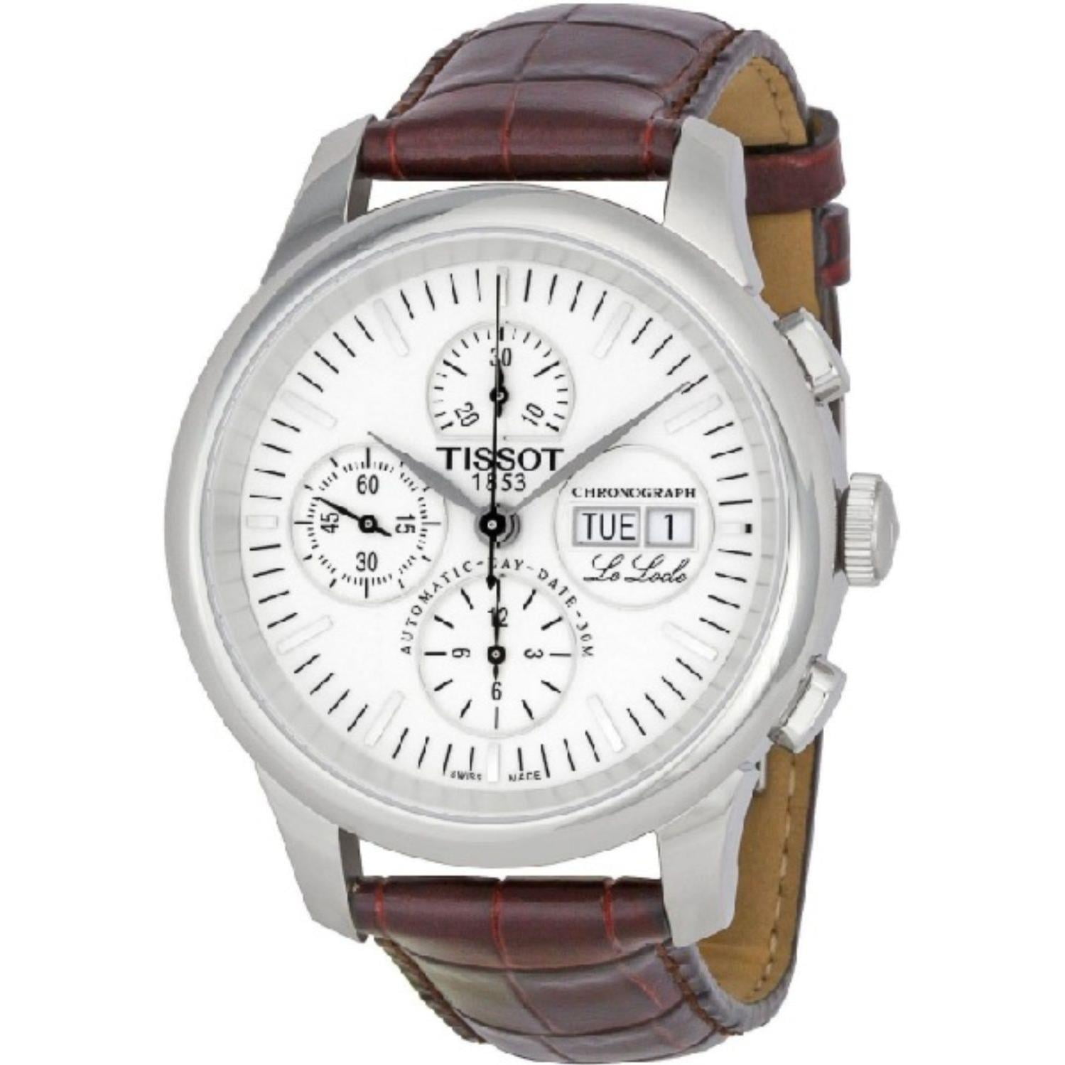 Tissot Men's T41138751 Le Locle Automatic Chronograph Watch : Tissot:  Clothing, Shoes & Jewelry 