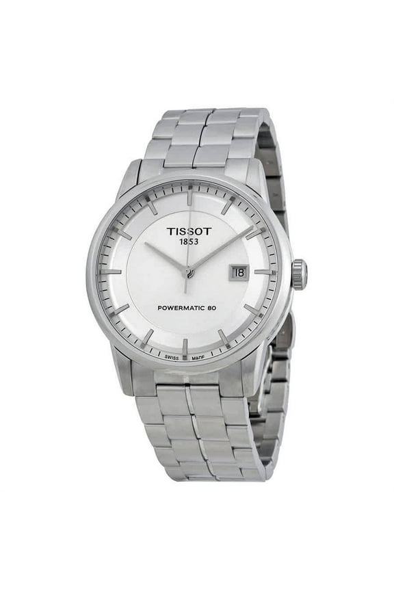 Men's Luxury Automatic T086.407.11.031.00 Silver Stainless-Steel Swiss Automatic Watch