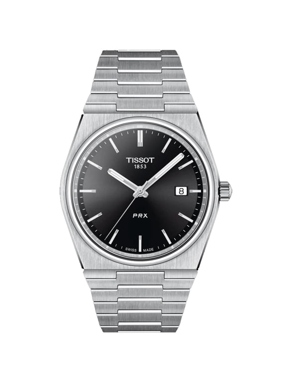 Men's PRX Black Dial Watch - T1374101105100