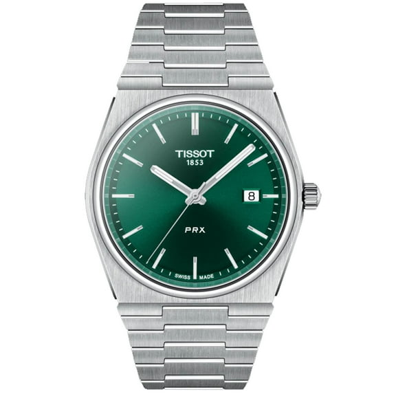 Tissot Men's PRX Green Dial Watch - T1374101109100