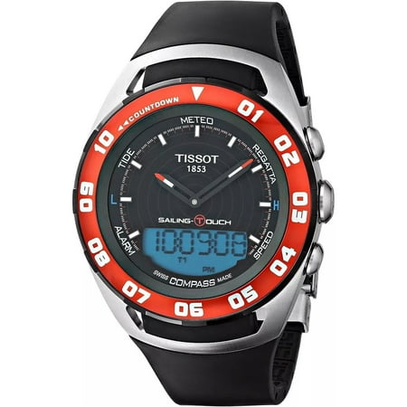 Tissot Men's 'Sailing-Touch' Black Face Multifunction Watch