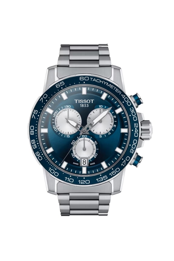 Men's Supersport Blue Dial Watch - T1256171104100