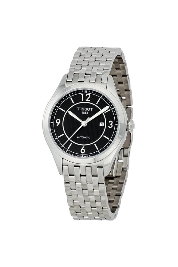 Men's T-One Black Dial Watch - T0382071105701