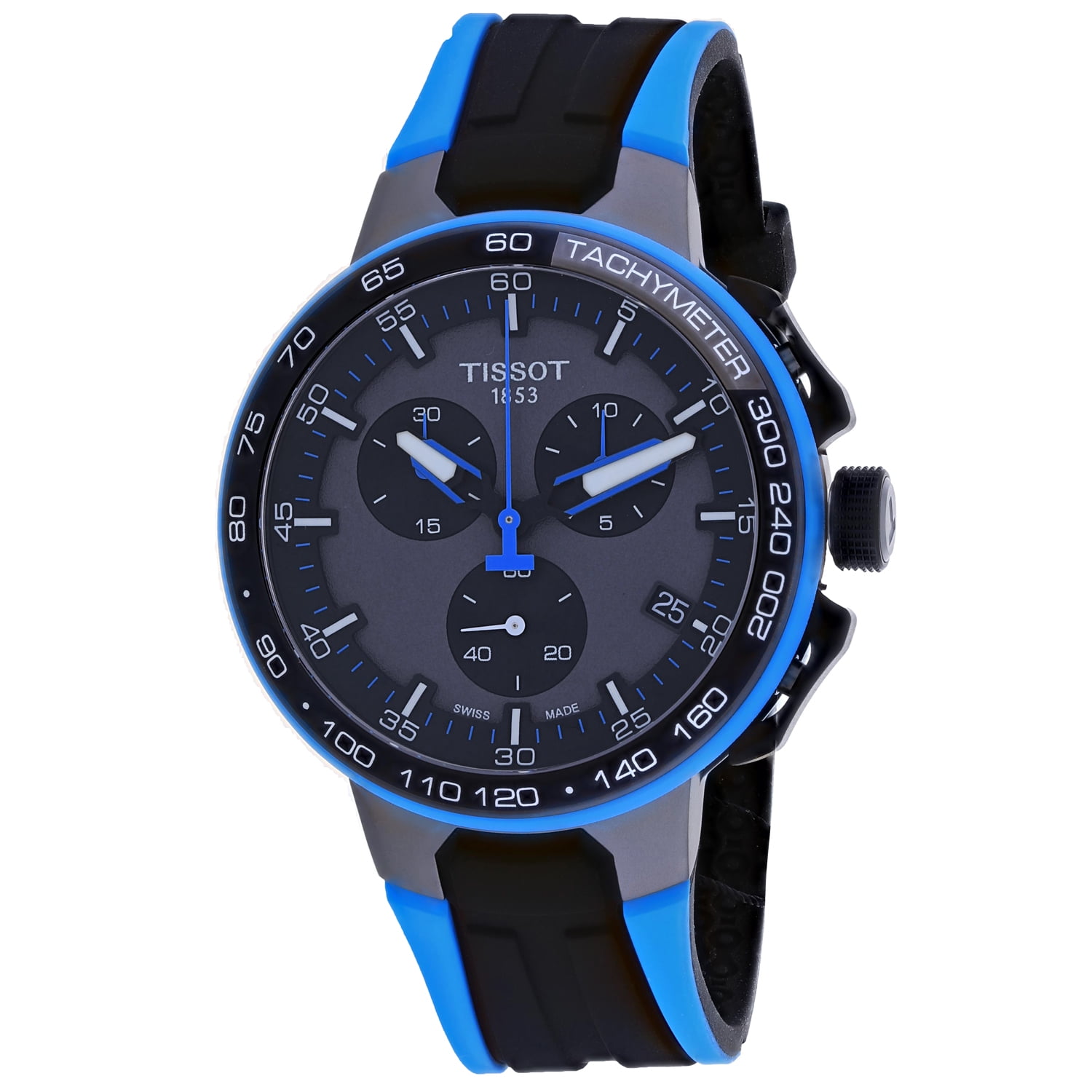 Tissot T-Race Men's Watch, Chronograph Quartz, Black Dial