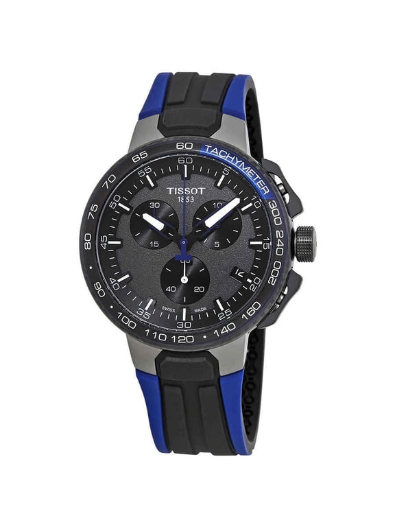 Men's T-Race Cycling Chronograph 43mm Watch T111.417.37.441.06