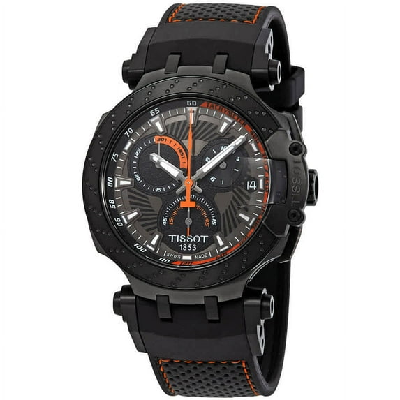 Tissot Men's T-Race Marc Marquez 2018 Limited Edition Chronograph 42mm Watch T115.417.37.061.05