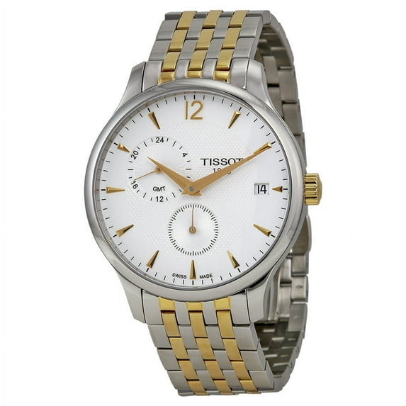 Tissot Men's Tradition GMT Quartz 42mm Watch T063.639.22.037.00