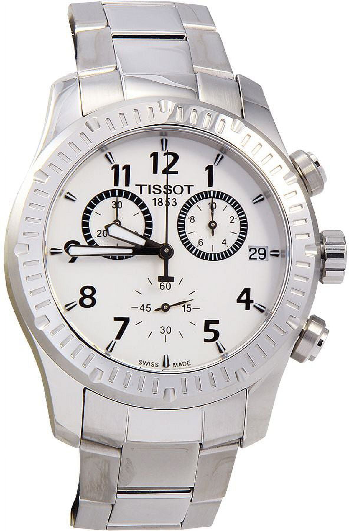 Tissot Men s V8 Chonograph Watch Quartz Sapphire Crystal