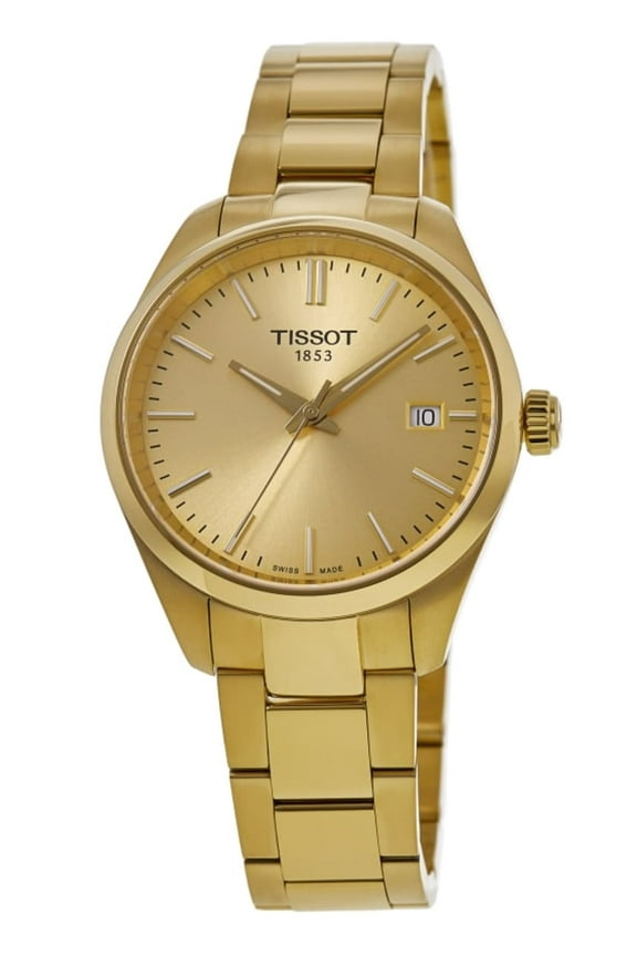 PR 100 Women's Quartz Champagne Dial Watch T150.210.33.021.00