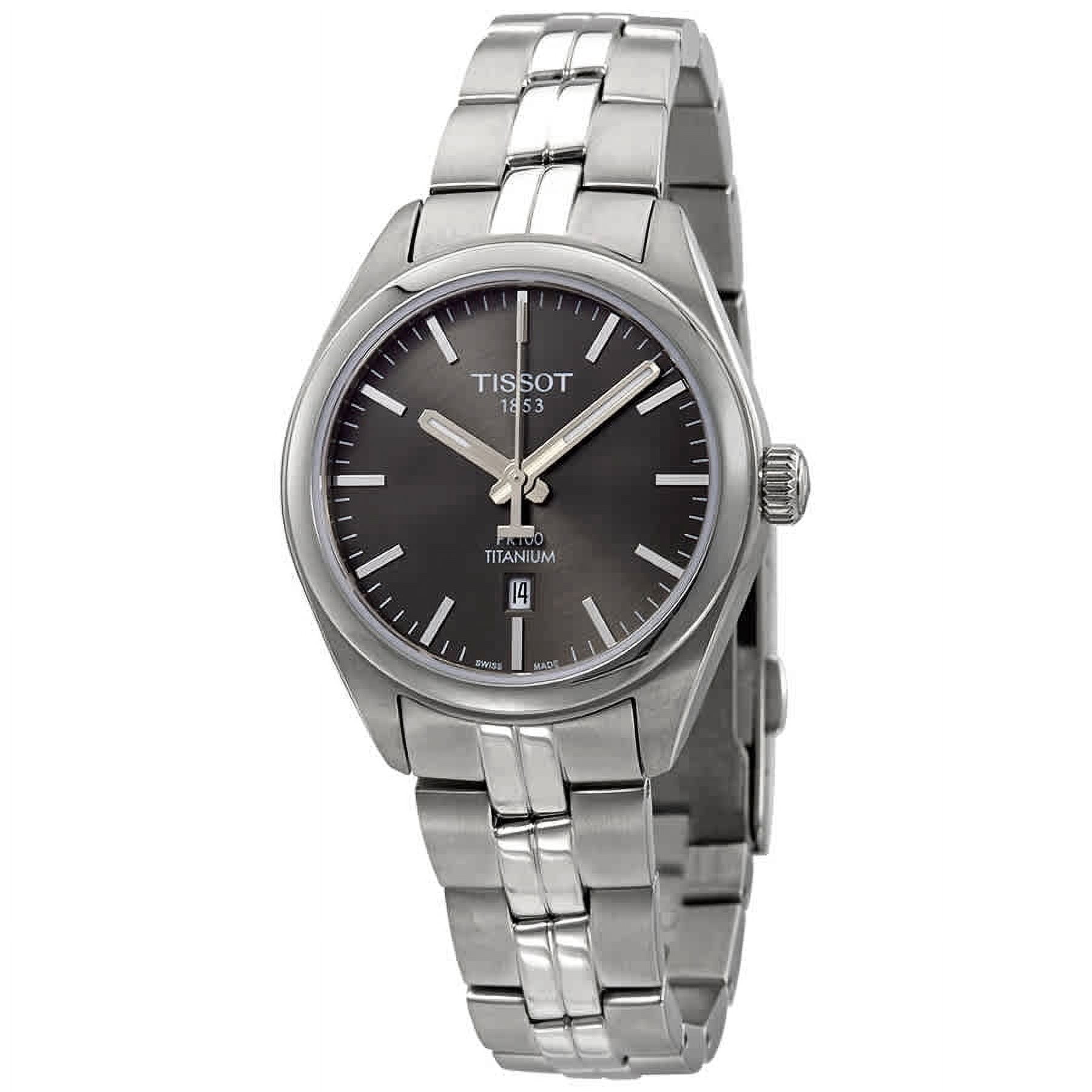 Tissot PR 100 Anthracite Dial Ladies Titanium Watch Tanzania Ubuy