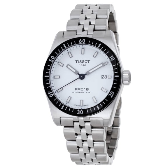 Tissot PR516 Automatic White Dial Men's Watch T1494071103100