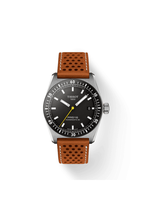 PR516 Powermatic 80 Automatic Black Dial Men's Watch T1494071605100