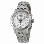 Tissot PRC200 Chronograph White Dial Ladies Watch T0552171101800