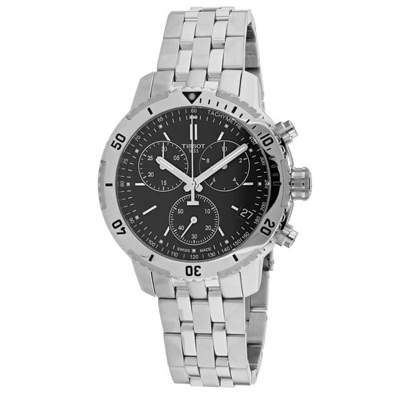 Tissot PRS 200 Stainless Steel Chronograph Mens Watch T0674171105101