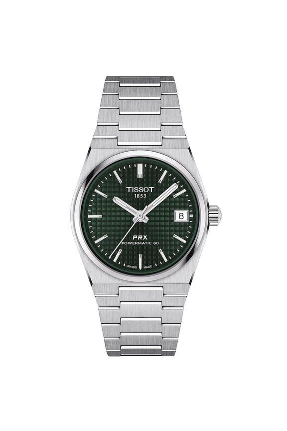Men's PRX Powermatic 80 Green Dial Watch - T1372071109100