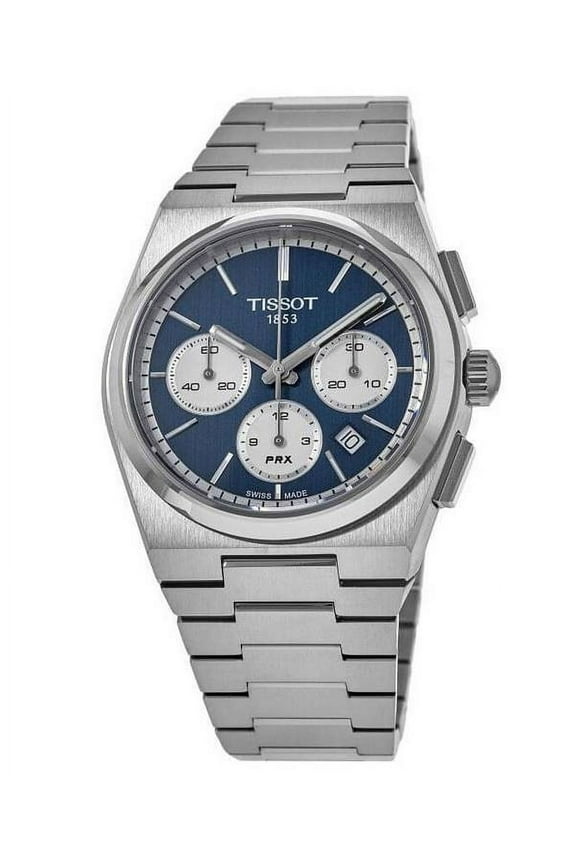 PRX Chronograph Automatic Blue Dial Men's Watch T1374271104100
