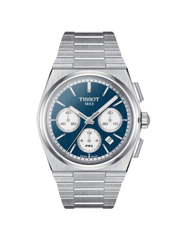 Men's PRX Automatic Chronograph Blue Dial Watch - T1374271104100
