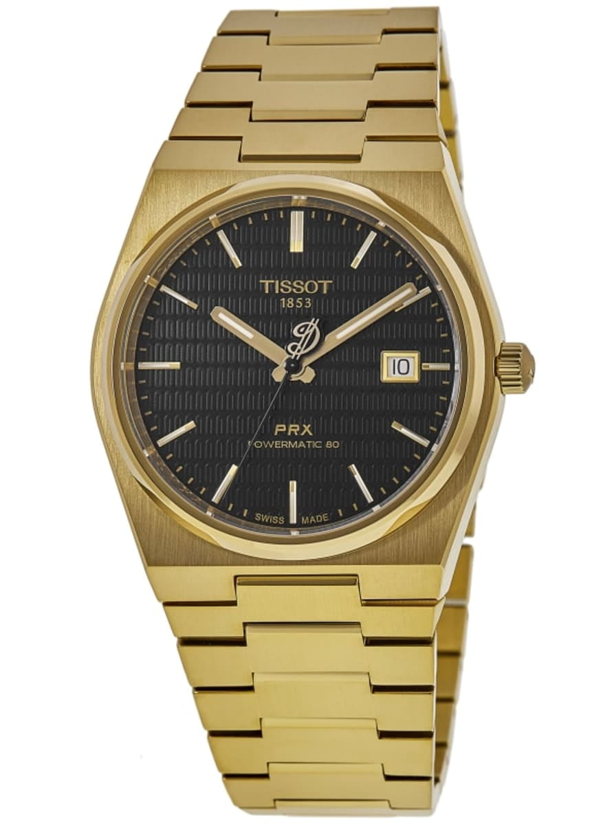 TISSOT PRX Powermatic 80 Damian Lillard Special Edition Black Dial Steel Men's Watch T137.407.33.051.00