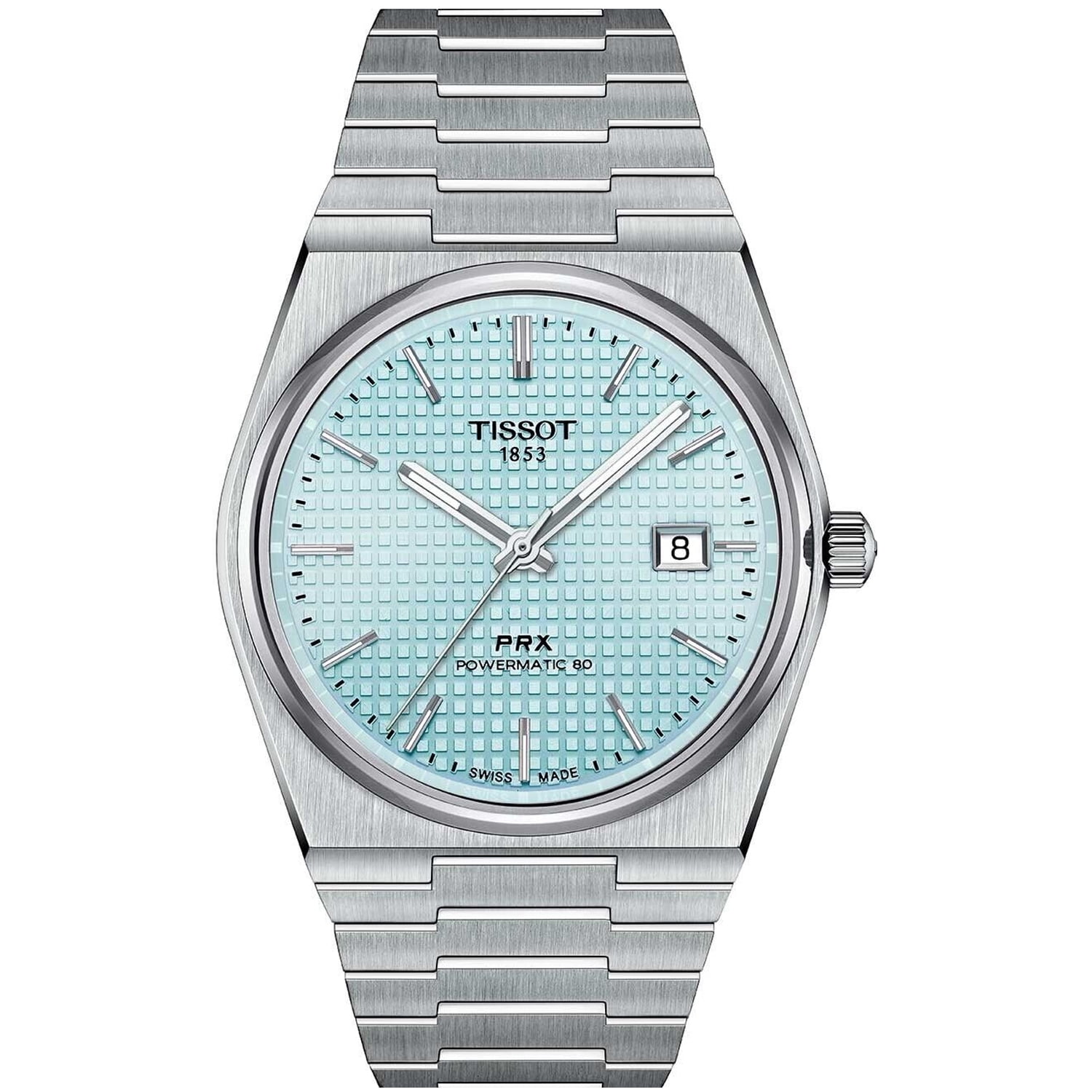 TISSOT Men's PRX Powermatic 80 Blue Dial Watch - T1374071135100