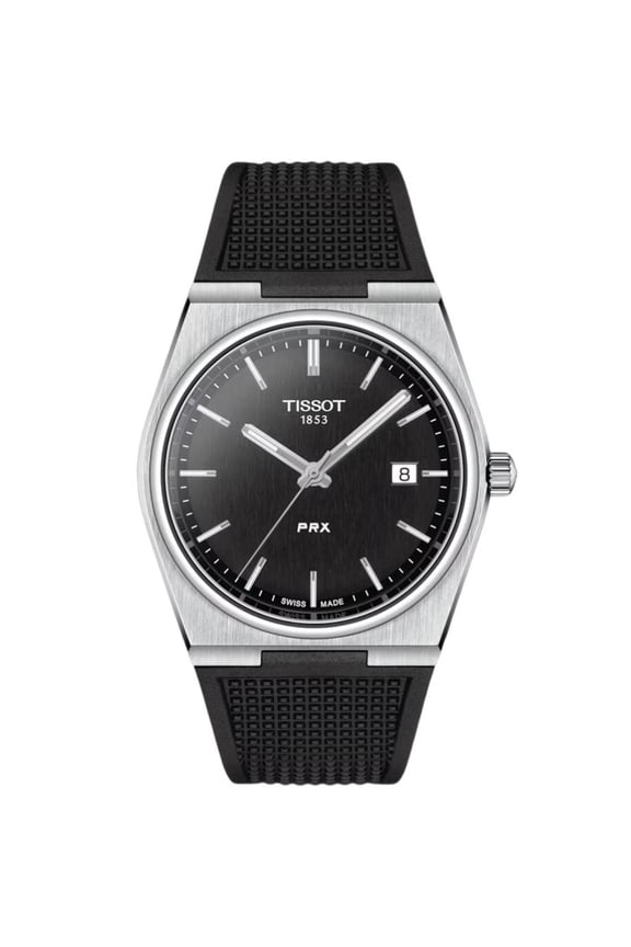 Men's T-Classic PRX Black Dial Watch - T1374101705100