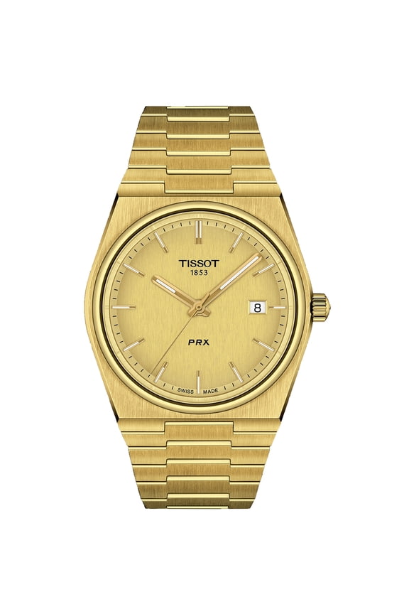 Men's PRX Gold Dial Watch - T1374103302100
