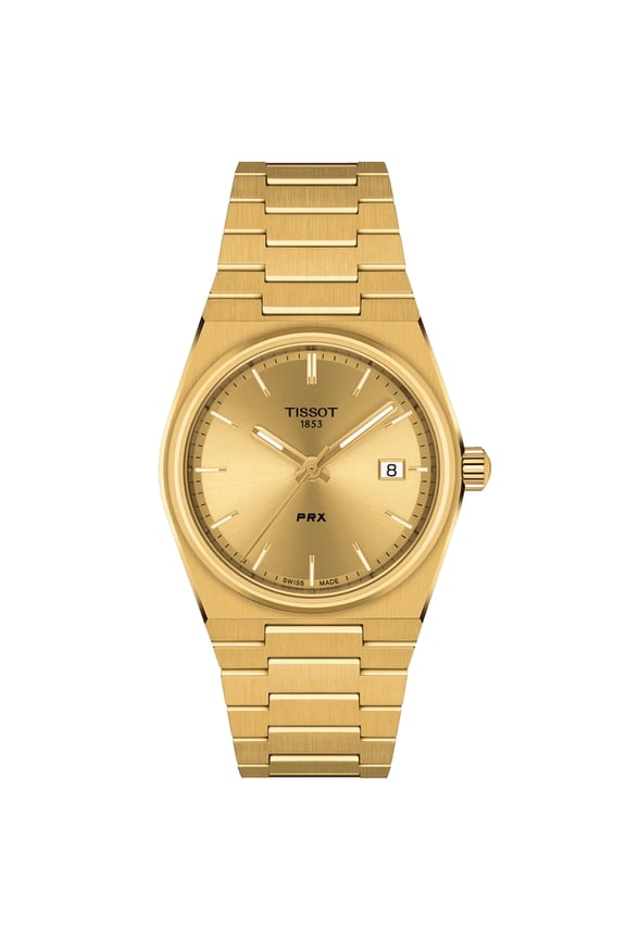 Men's PRX Gold Dial Watch - T1372103302100