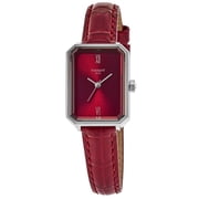 Tissot SRV 30mm Red Dial Leather Strap Womens Watch T160.110.16.423.00
