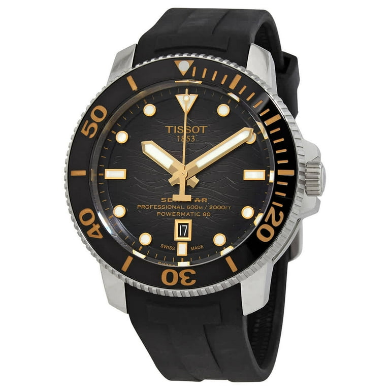 Tissot Seastar 2000 Automatic Graded Grey Dial Men's Watch