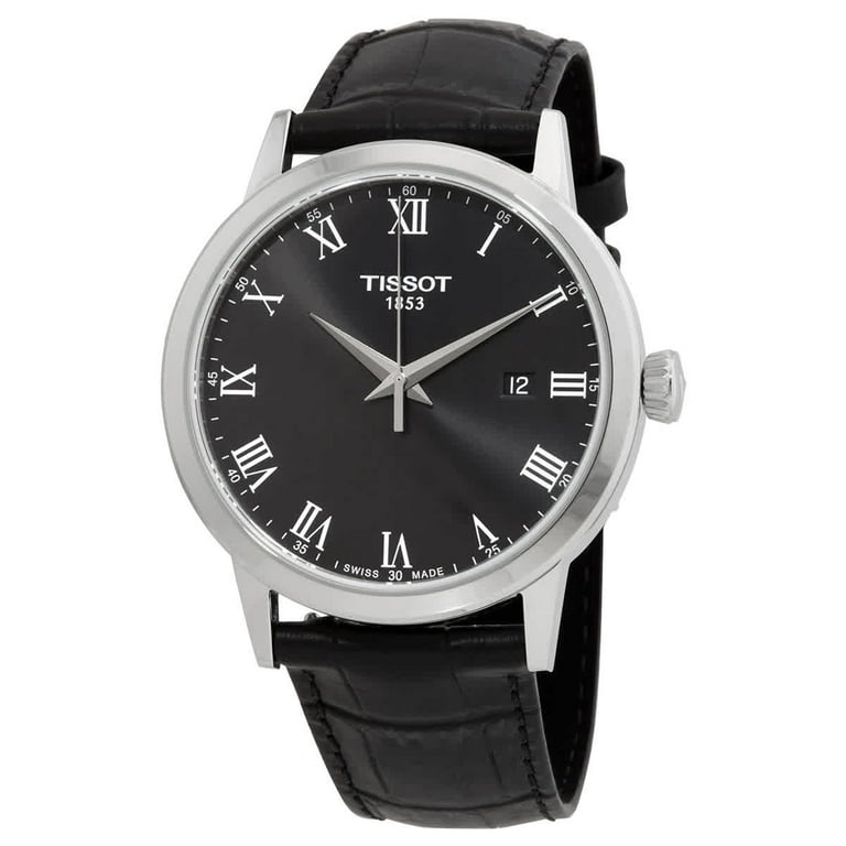 Tissot mens outlet watch black